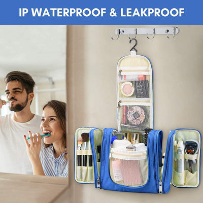 Extra Large Toiletry Makeup Bag For Women And Men Heavy Duty Travel Bag 420D Nylon Oxford