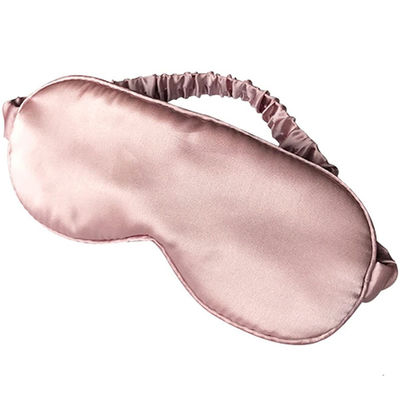 Silk Satin Eye Cover Elastic Soft Night Eye Shades ODM Customized